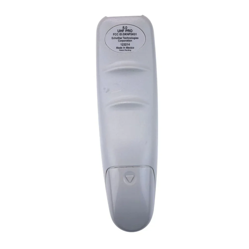 Dish Network UHF Pro Remote Control Model 123214 Silver Replacement OEM Original